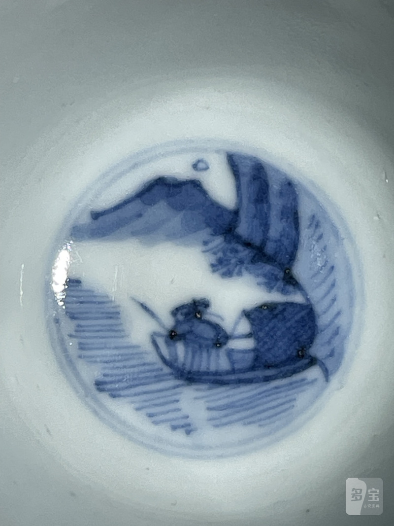清 青花小杯一组3只 - 图14
